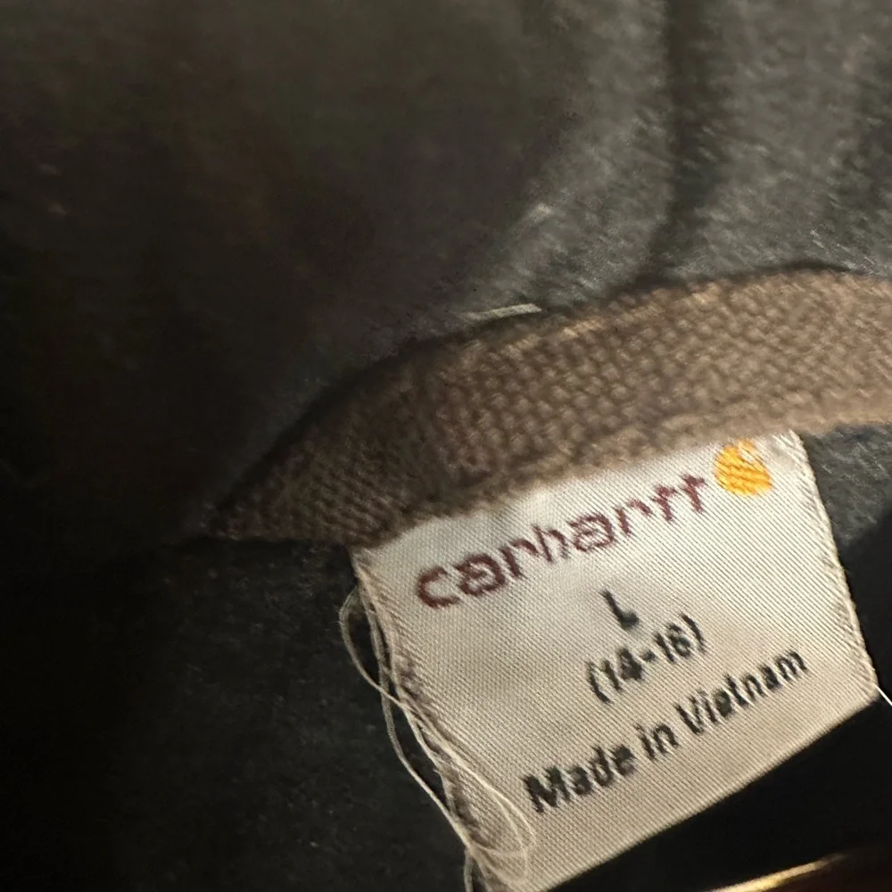 Carhartt Brown Hooded Work Jacket